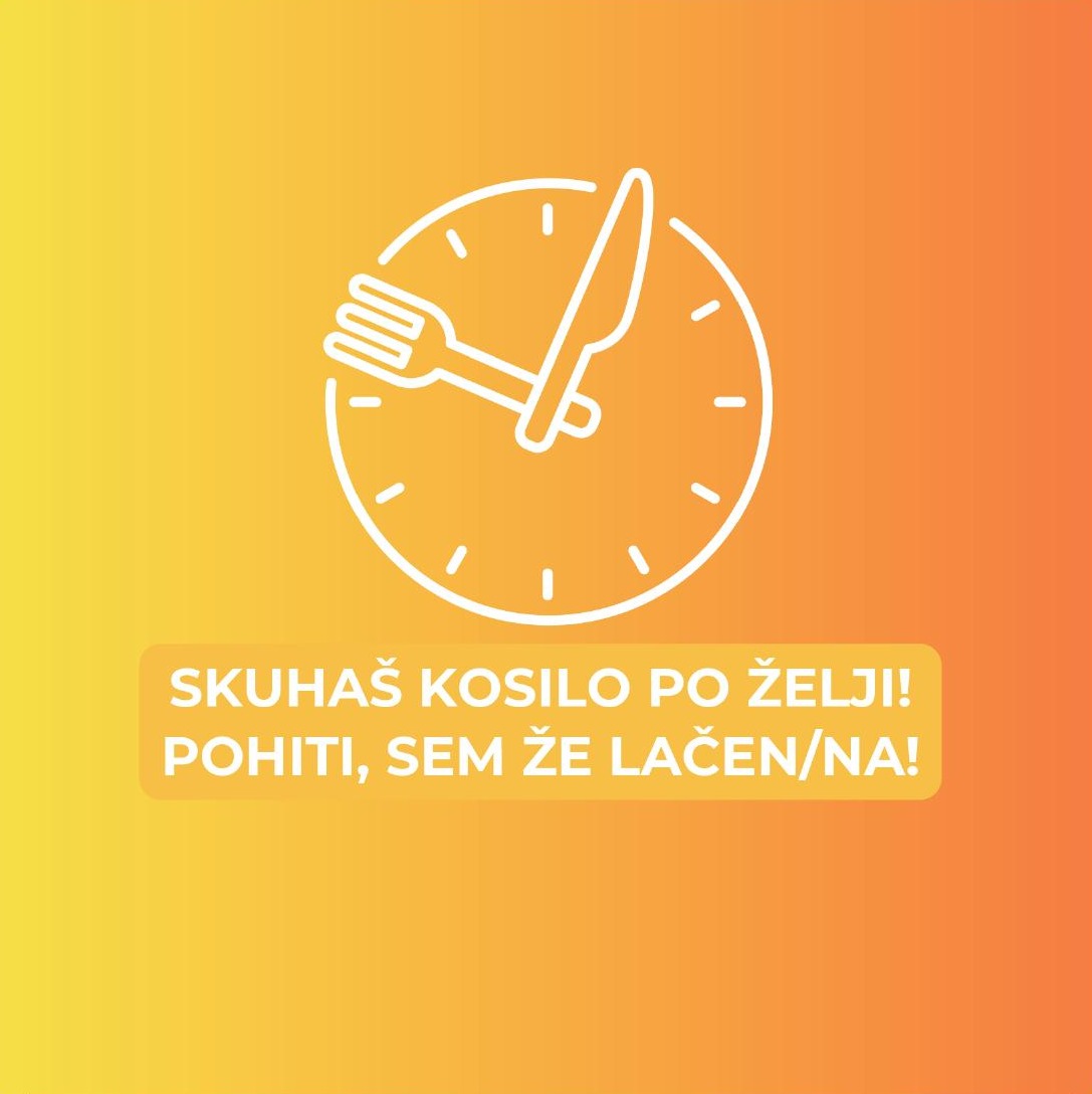 Karta: Zamenjava hrane s svojo